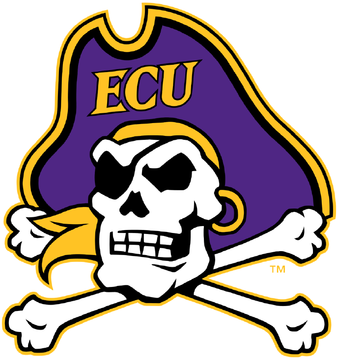 East Carolina Pirates 2014-Pres Primary Logo iron on transfers for clothing